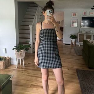 Plaid gingham dress